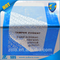 Customized Security Packing Label With Good After-sale Service